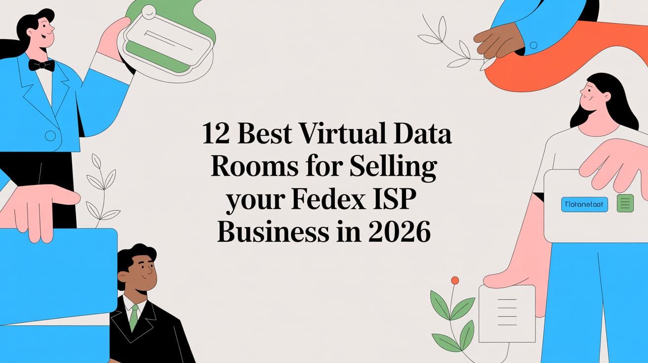 12 Best Virtual Data Rooms for Selling Your FedEx ISP Business in 2026