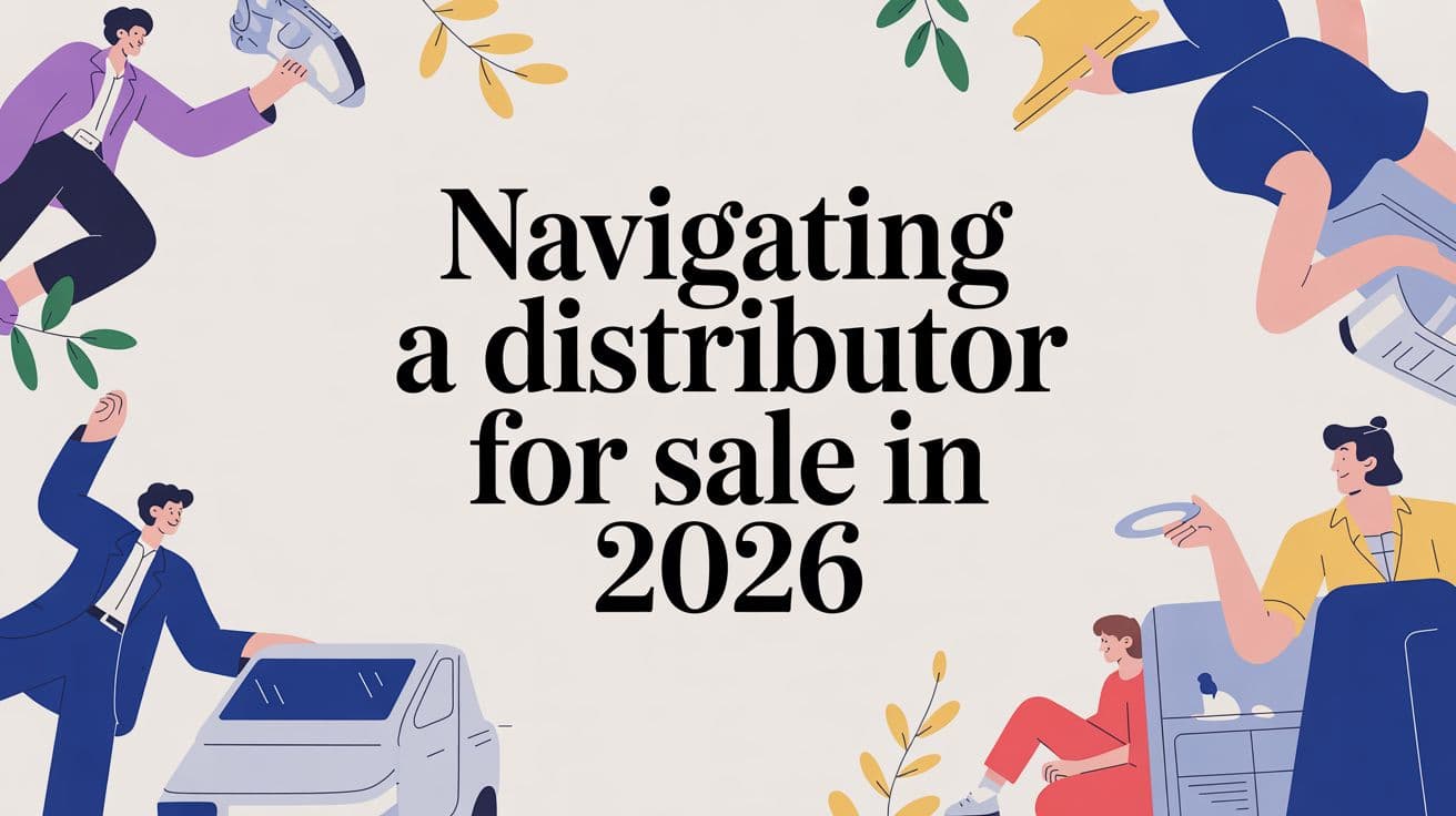 Navigating a Distributor for Sale in 2026