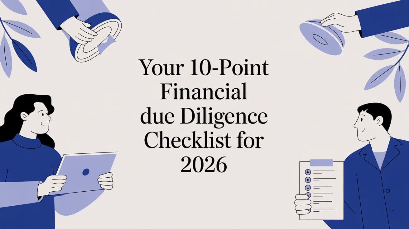 Your 10-Point Financial Due Diligence Checklist for 2026