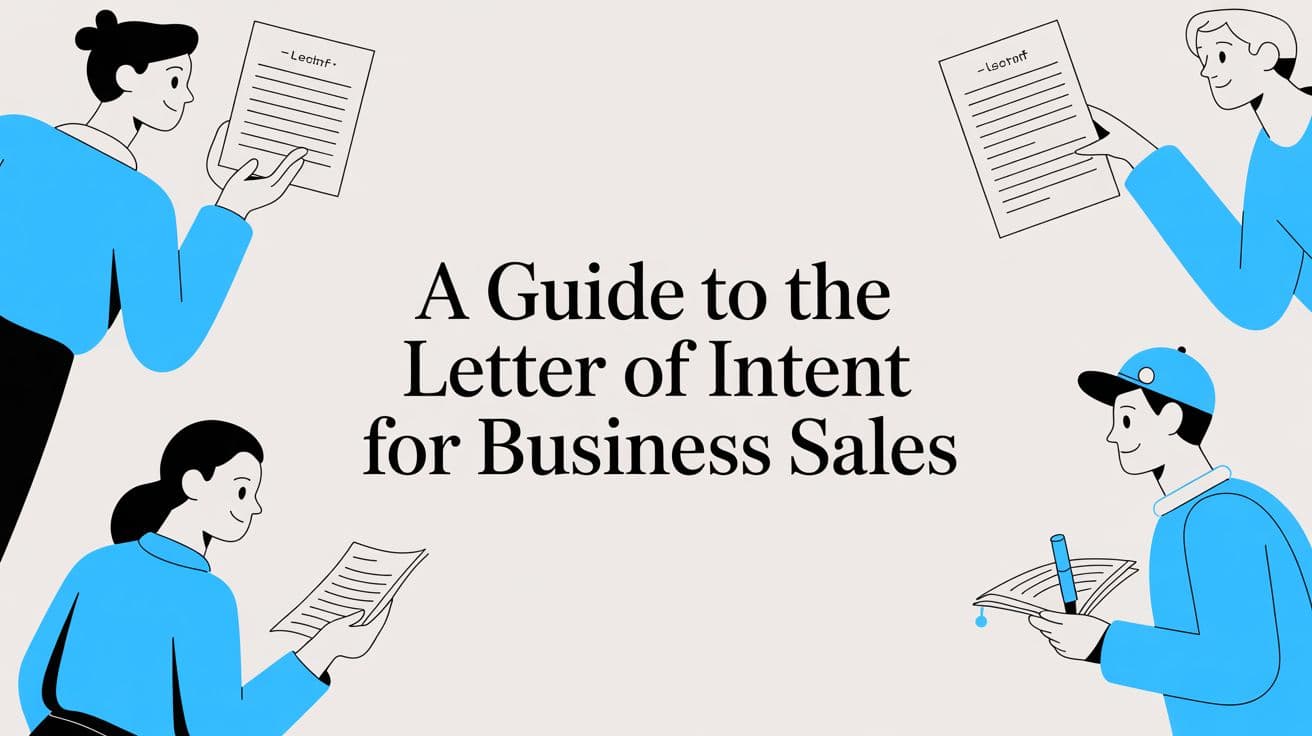 A Guide to the Letter of Intent for Business Sales
