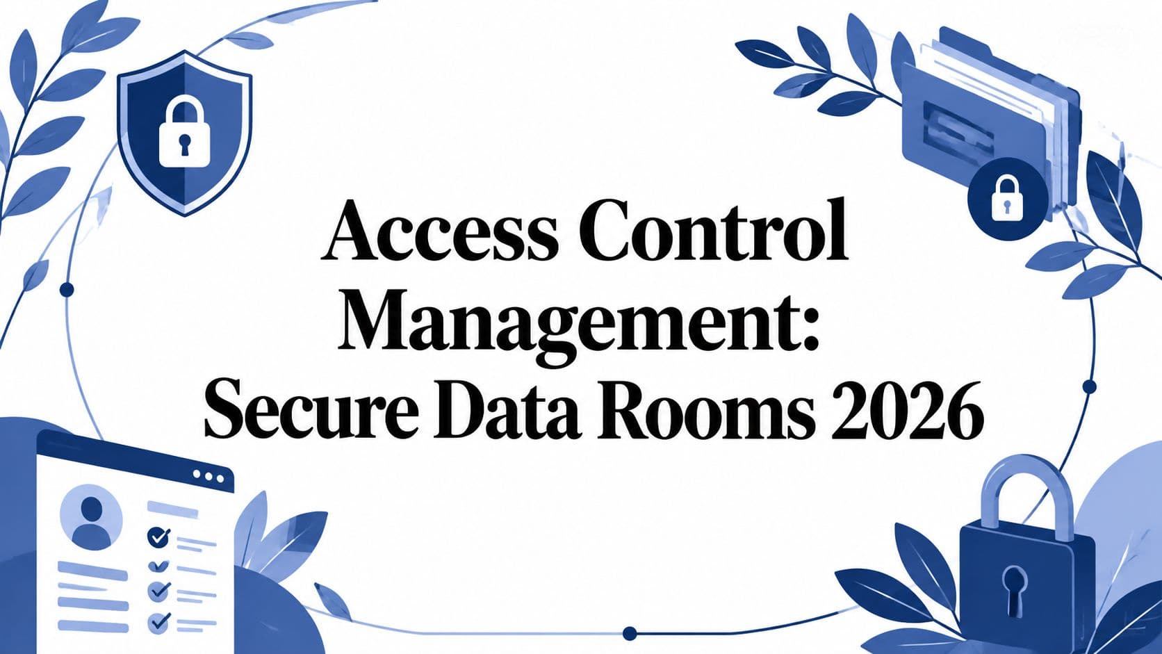 Access Control Management: Secure Data Rooms 2026