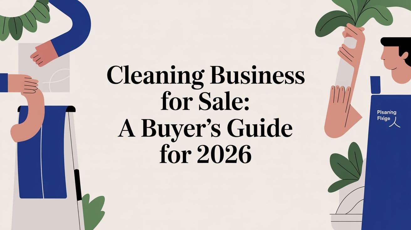 Cleaning Business for Sale: A Buyer's Guide for 2026