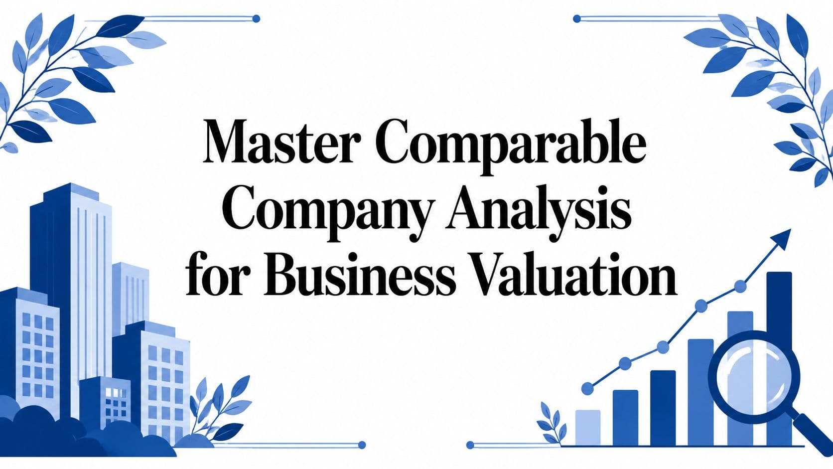 Master Comparable Company Analysis for Business Valuation