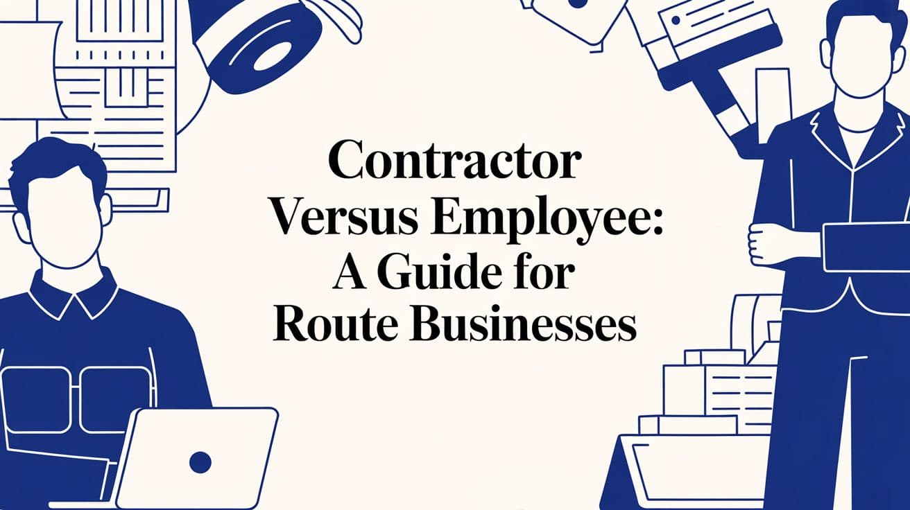 Contractor Versus Employee: A Guide for Route Businesses