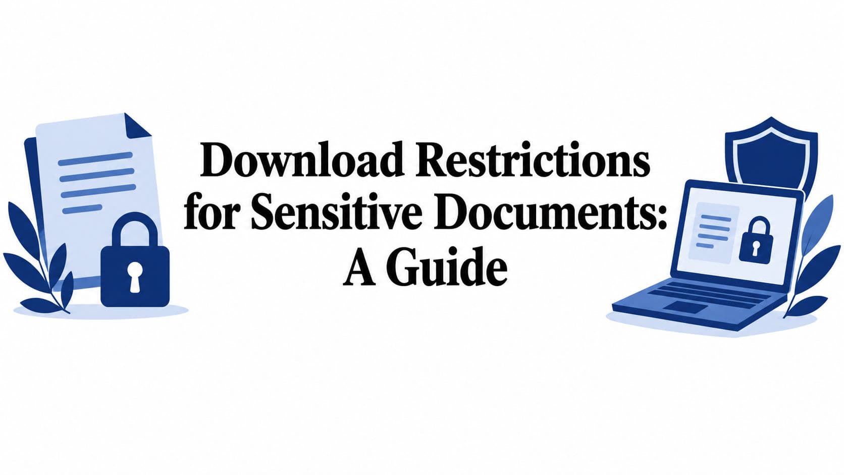 Download Restrictions for Sensitive Documents: A Guide