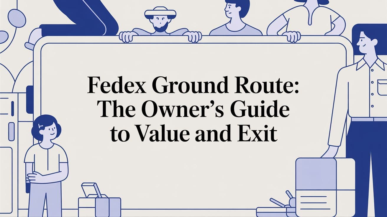 FedEx Ground Route: The Owner's Guide to Value and Exit