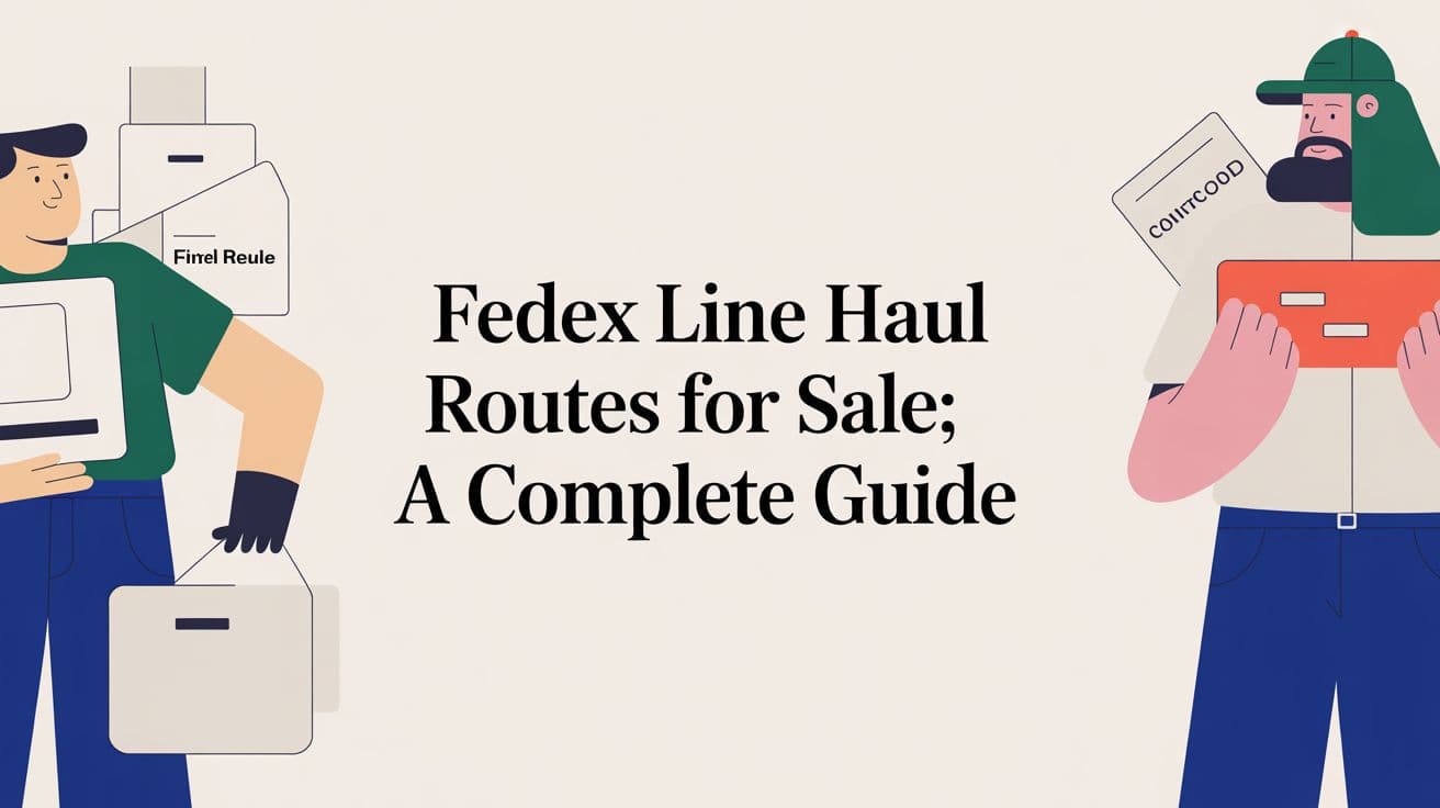 Fedex Line Haul Routes for Sale: A Complete Guide