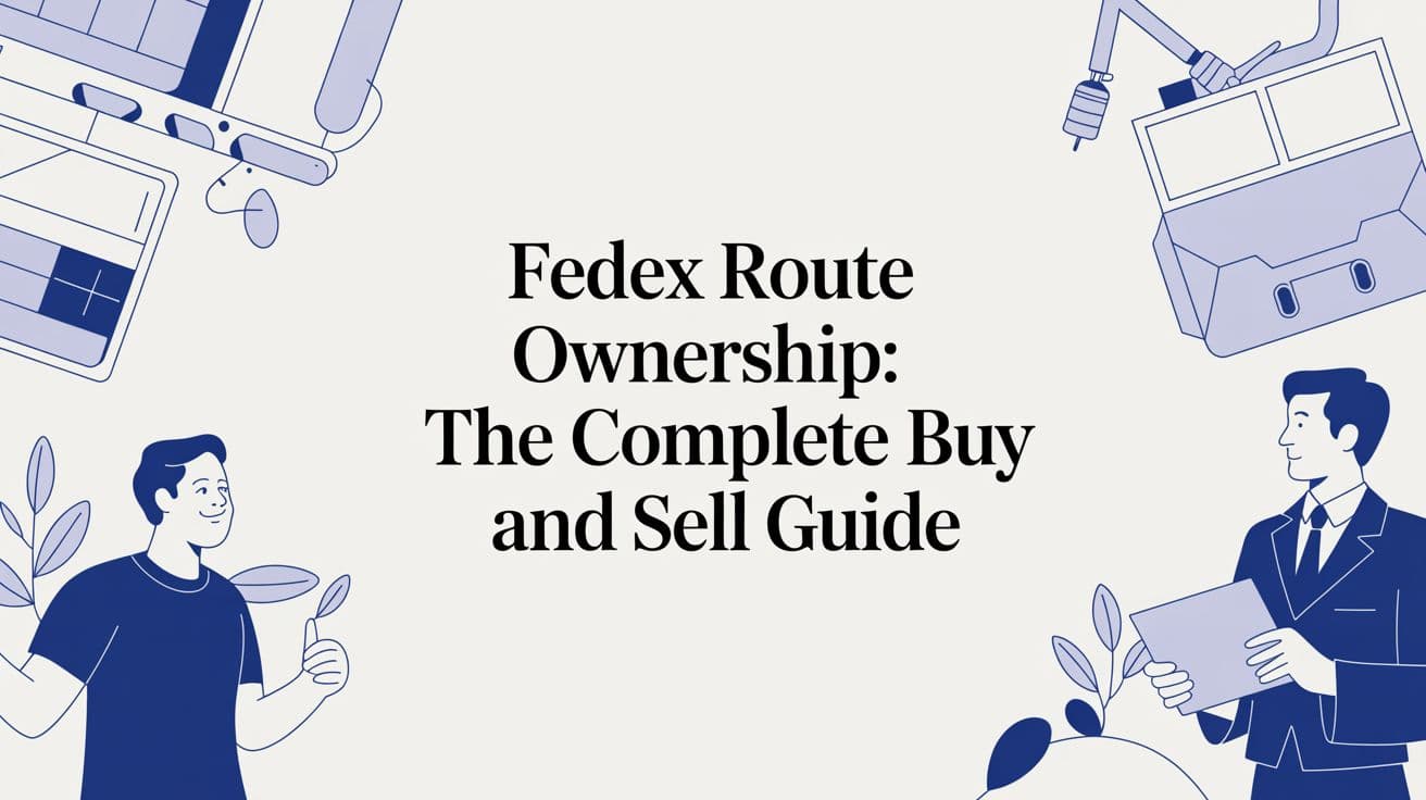 FedEx Route Ownership: The Complete Buy and Sell Guide