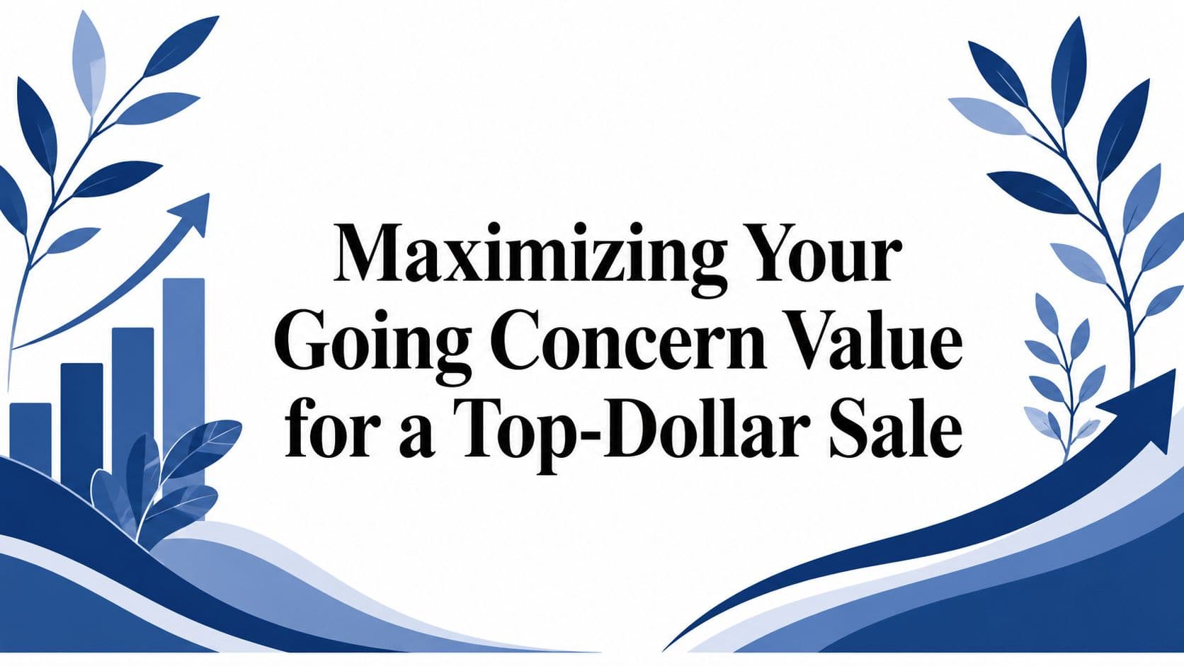 Maximizing Your Going Concern Value for a Top-Dollar Sale