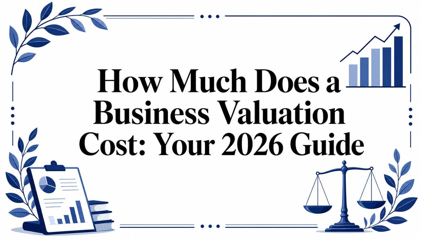 How Much Does a Business Valuation Cost: Your 2026 Guide