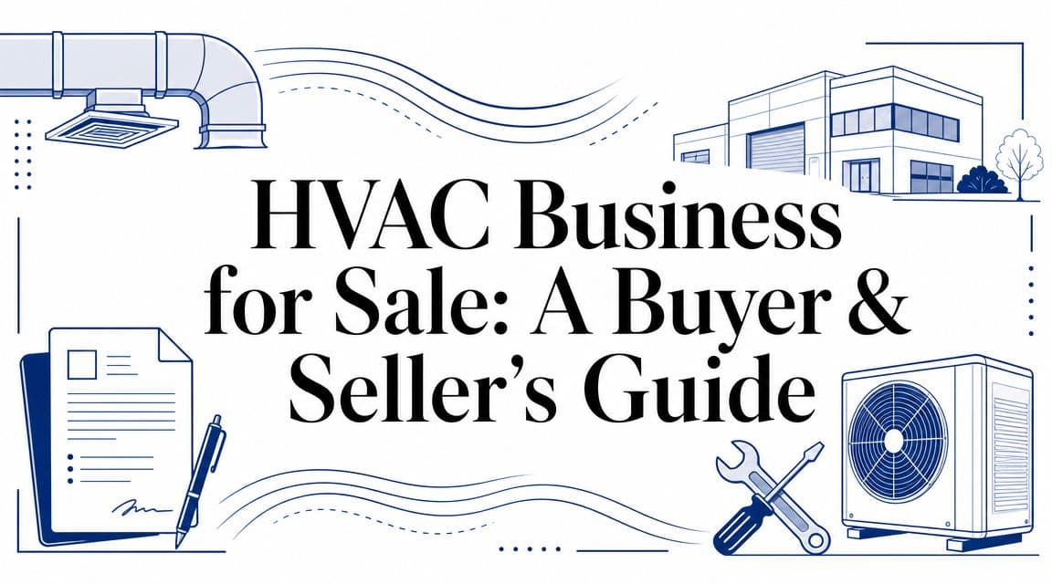 HVAC Business for Sale: A Buyer & Seller's Guide