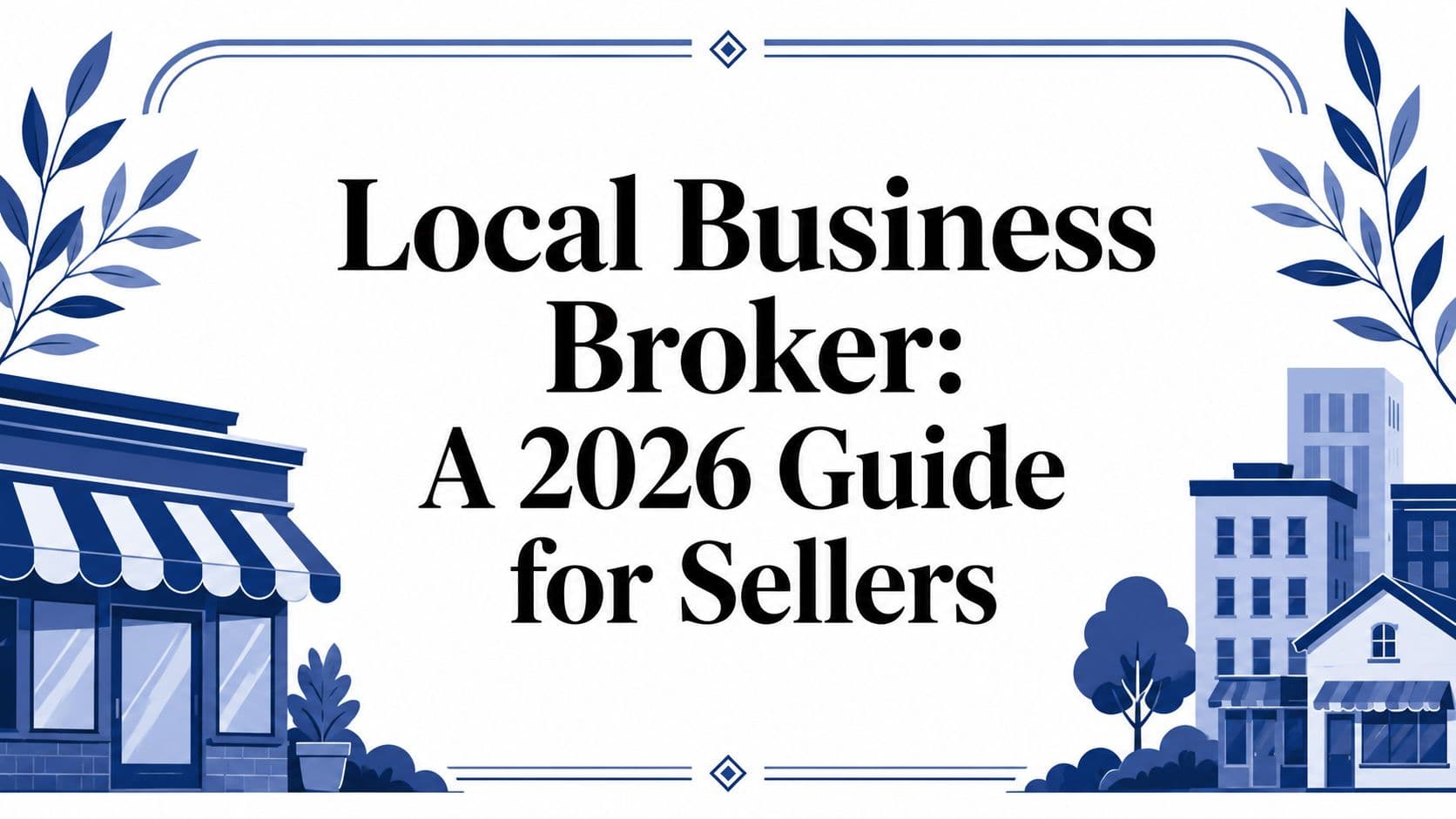 Local Business Broker: A 2026 Guide for Sellers
