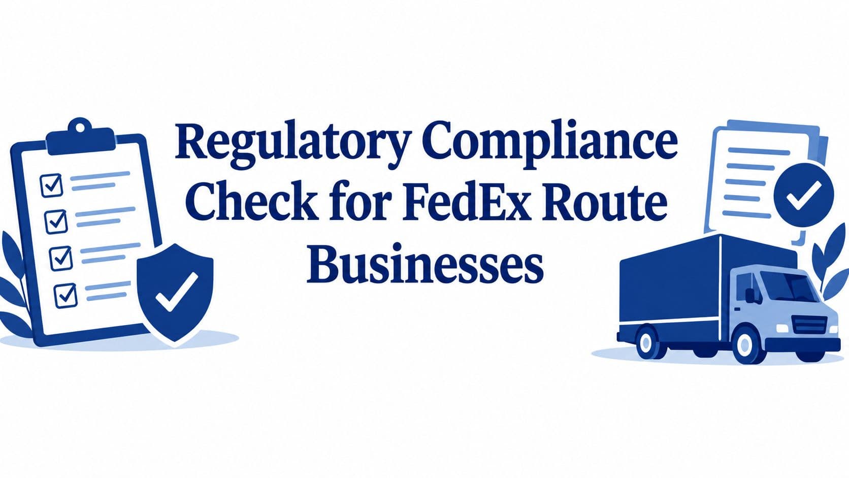 Regulatory Compliance Check for FedEx Route Businesses