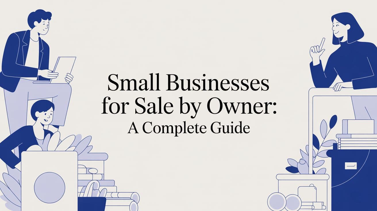 Small Businesses for Sale by Owner: A Complete Guide