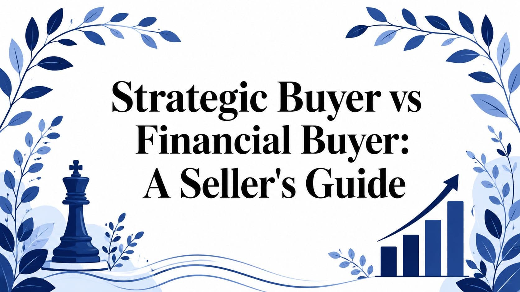 Strategic Buyer vs Financial Buyer: A Seller's Guide