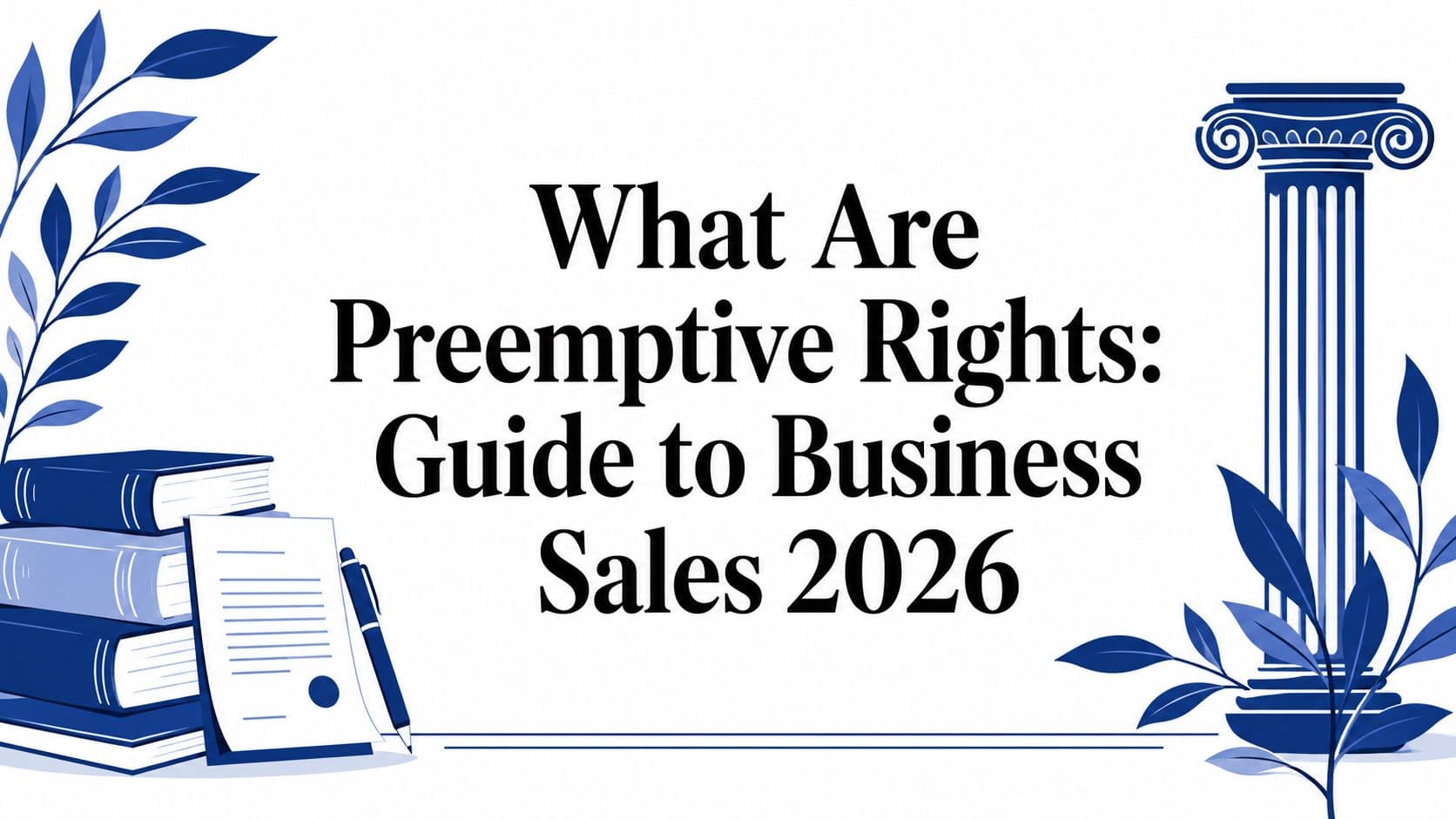 What Are Preemptive Rights: Guide to Business Sales 2026