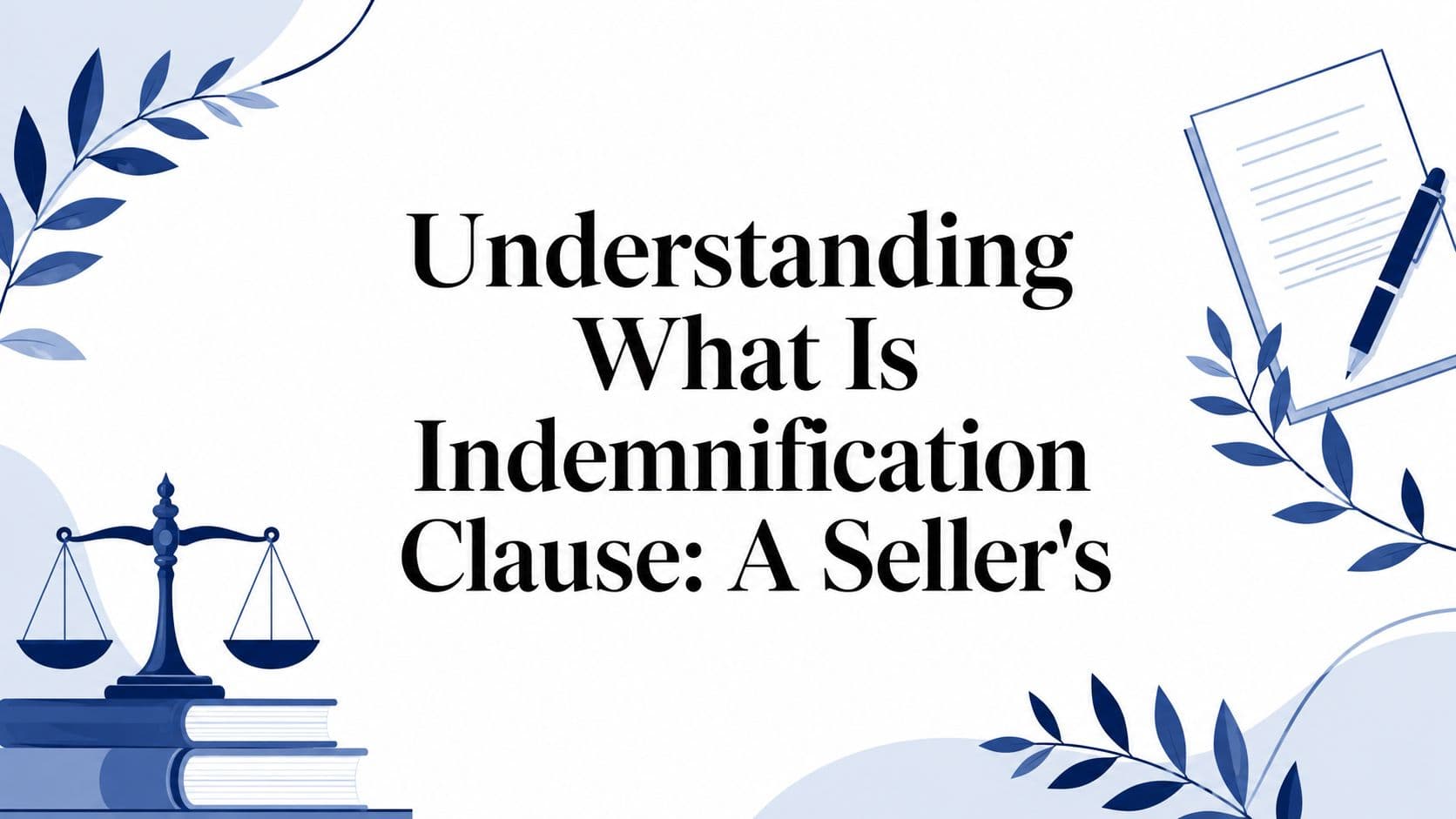 Understanding What Is Indemnification Clause: A Seller's