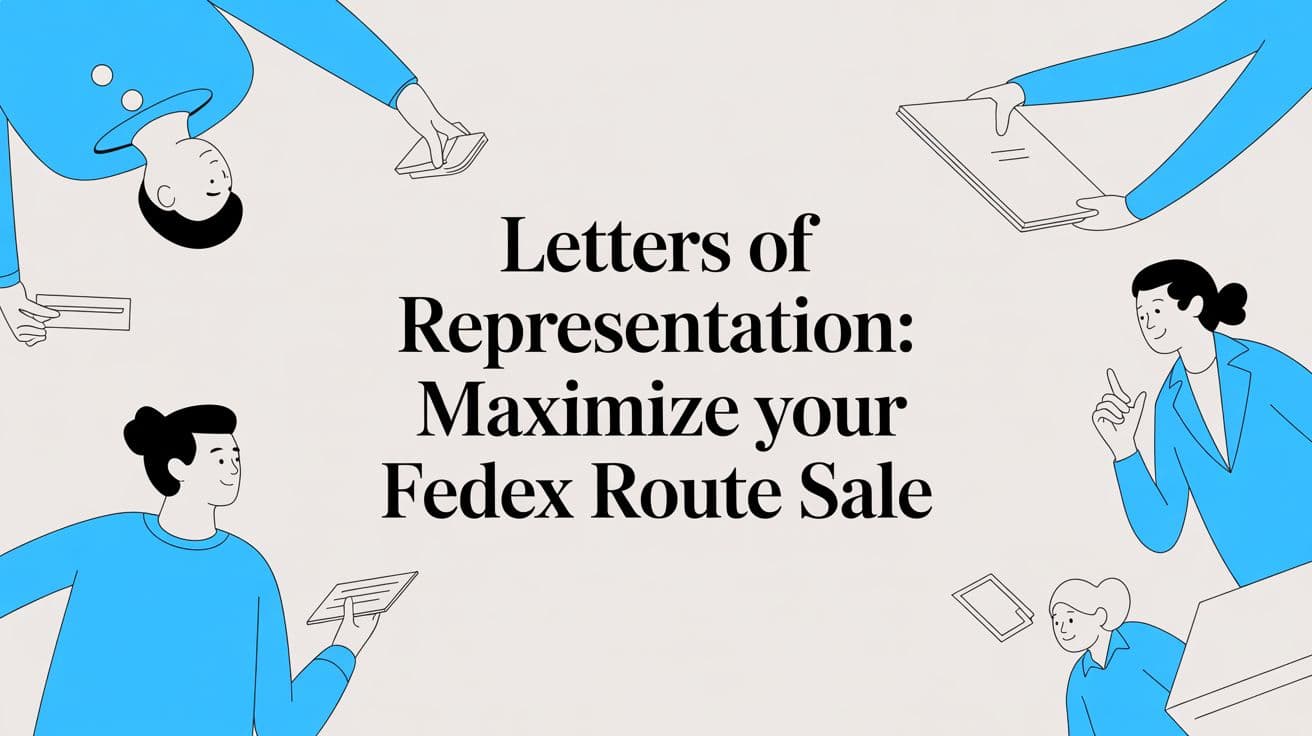 Letters of Representation: Maximize Your FedEx Route Sale