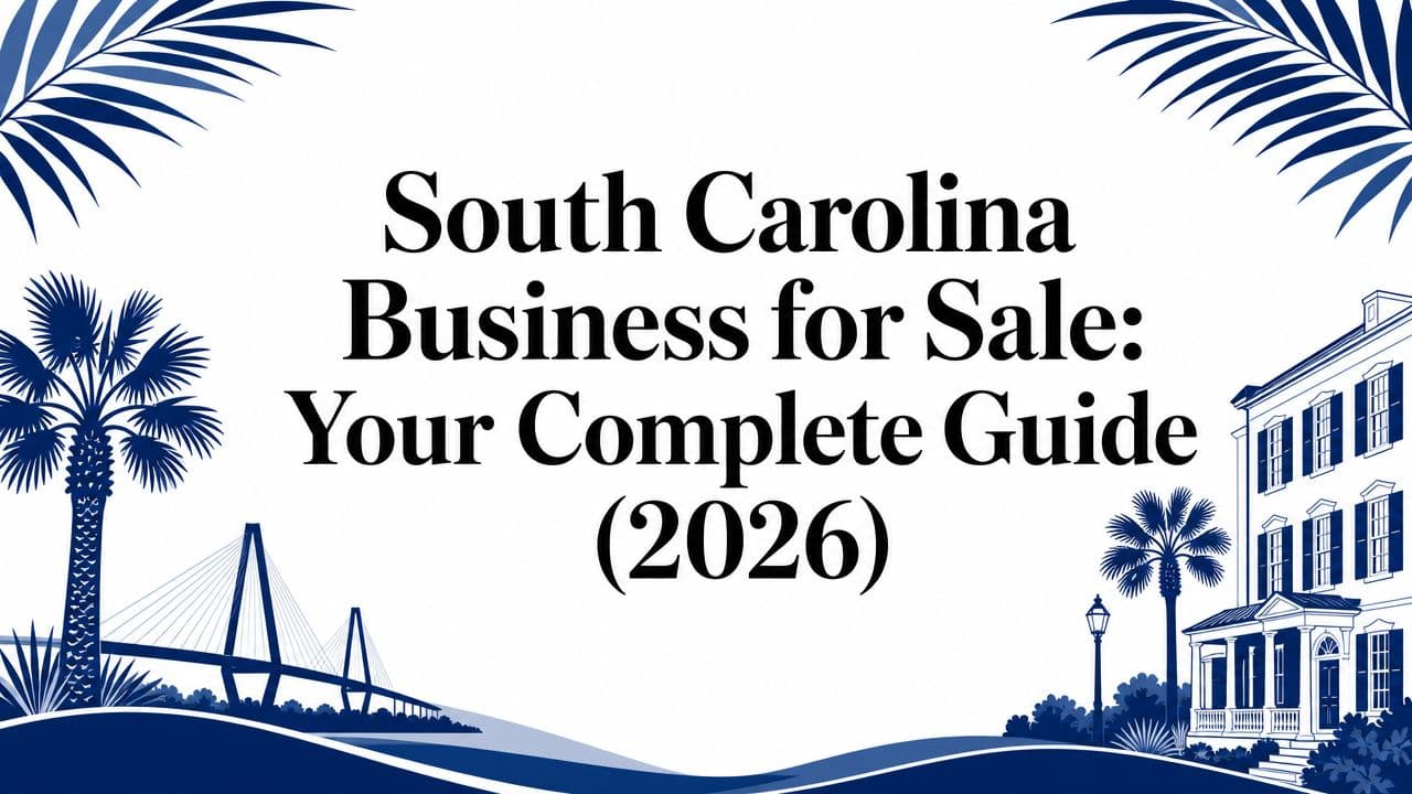 South Carolina Business for Sale: Your Complete Guide (2026)