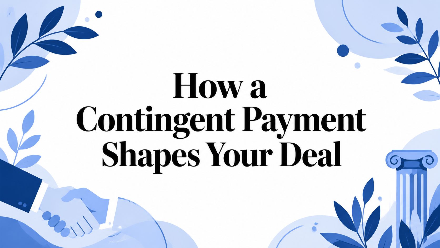 How a Contingent Payment Shapes Your Deal