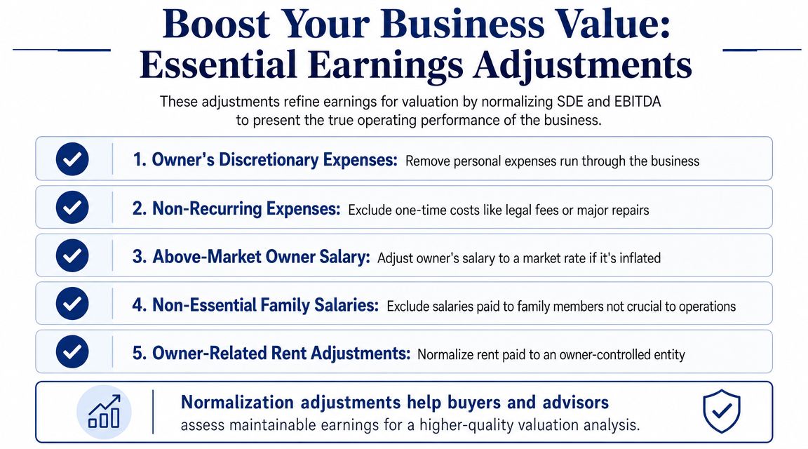 Adjusting Your Earnings for a Higher Valuation