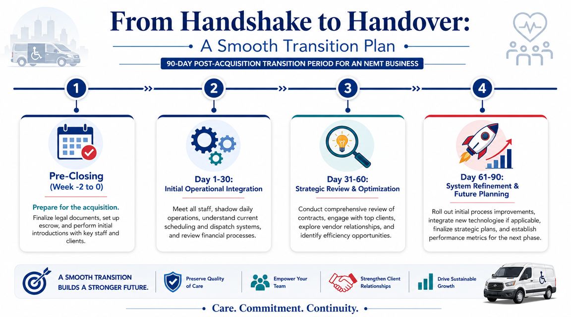 From Handshake to Handover A Smooth Transition Plan